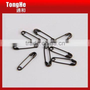 Iron black safety pins custom pins