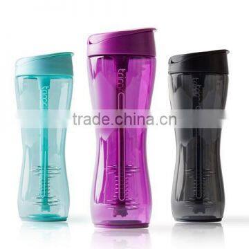 New Arrival 600ml shaker bottle with custom logo