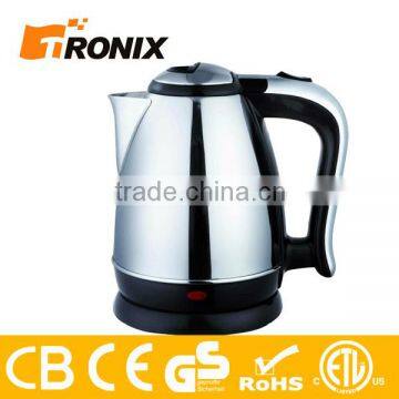 CIQ CE ROHS CHEAP 1.8L STAINLESS STEEL ELECTRIC KETTLE