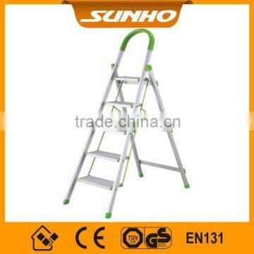 Aluminium Material and Folding Ladders Feature Handrail Ladder