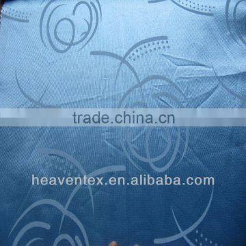 home textile mattress cheap tricot knit fabric 100 polyester printed tricot fabric (14286-2)