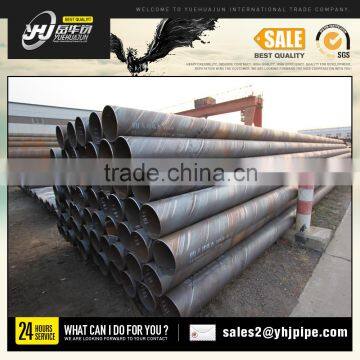 SSAW Pipe Producing Mill Spiral Pipe LineSAW FARM IRRIGATION PIPE WITH GOOD PRICE3 to 12m Length, API 5L OIL /GAS PIPE LINE /SPI