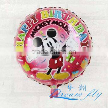 Mickey helium foil balloon