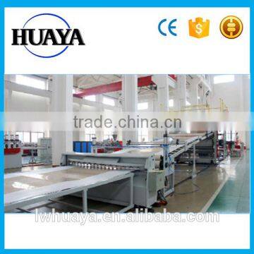 Multifunction pvc artificial marble board making machine