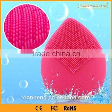 Rechargeable Popular Multi-function Anion silicone facial cleansing brush for personal use