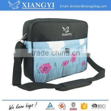 Flower, Birds, Shoulder Bag, Messenger Bag ,school Bag, 1680D photo-4