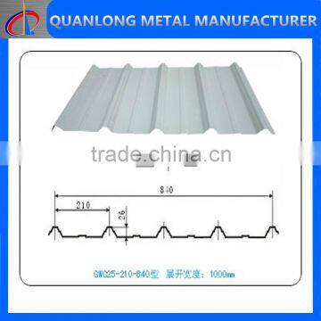 GI Galvanized color coated ppgi corrugated steel roofing sheet