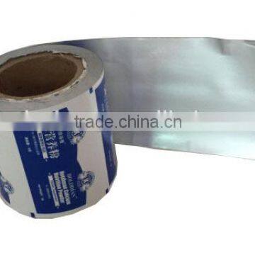 Aluminum Foil Lined Art Paper Rewind Rolls For Probiotics Packaging