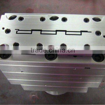 Hubei WPC hollow decking panel mould/WPC decking Mould/extrusion mould for WPC decking/WPC decking moulding China mold