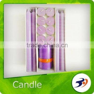 China supplier Long Storage Period White Pillar/Round Candle