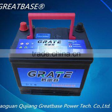 lead acid battery auto battery 12V 55AH car battery wholesale 55b24l car battery