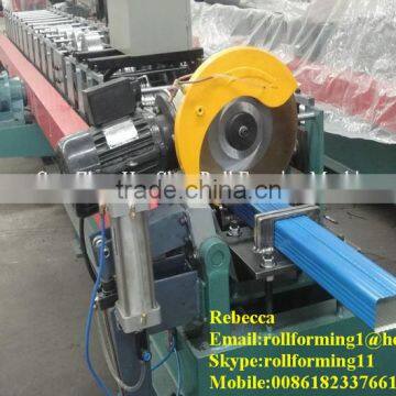 Steel down pipe making machine square type