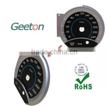 2016 New PC 3D Auto Digital Speedometer Faceplate