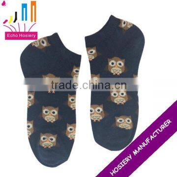 novelty socks with owl design