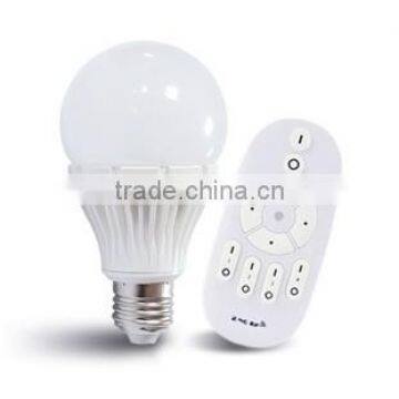 New LED Bulb 7W color temperature adjustable led bulb light with controller