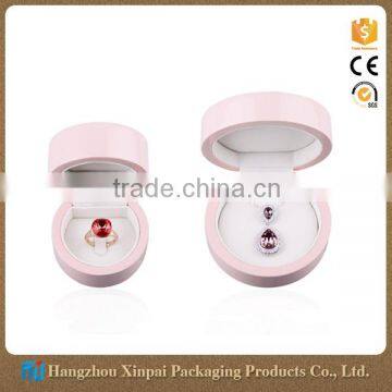 Glossy Lacquered Plywood Wood Pendant Box Ring Box