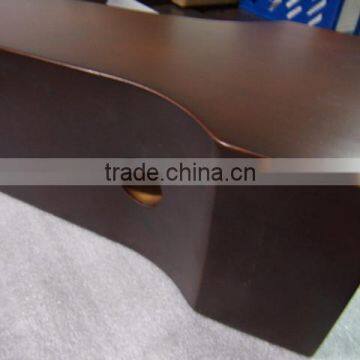 Classic Dual Shower Soaking Cast Iron Bath Tub With Wooden Cradle photo-5