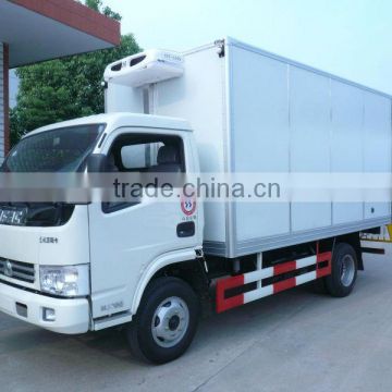 dongfeng small cool van truck refrigerated cargo van