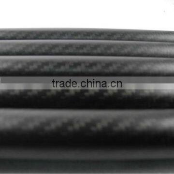 Plain light carbon fiber tube , carbon fiber rod Moulded 3 k carbon fiber Rod circular