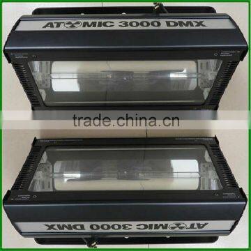 Guangzhou manufacturer supply Pro 3000W DMX strobe light/atomic 3000 dmx strobe