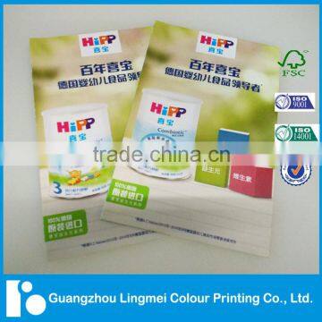 Personalized Custom Colorful Tri-fold Brochure Printing China