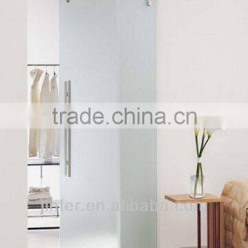 Modern Stainless Steel Glass Sliding Barn Door New Bar Track SD0117600