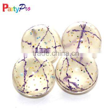 Low price oem factory china fashion design clear bouncy ball