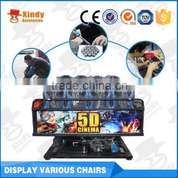 Children Funny Interactive 5d7D9D Cinema System Amusement Park Simulator vr Glasses Flight Standing Virtual Reality photo-2