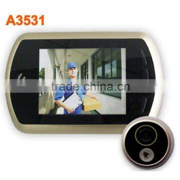 High Quality CE FCC RoHS 3.5" Wireless Digital Door Viewer