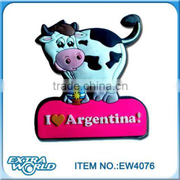 Argentina cow PVC wine bottle opener