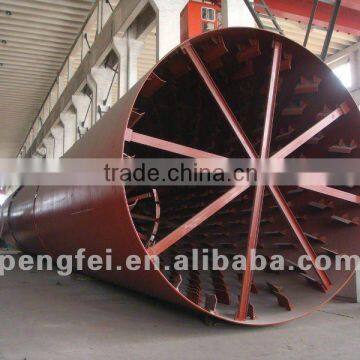 white cement plant 3.0x28m rotary dryer