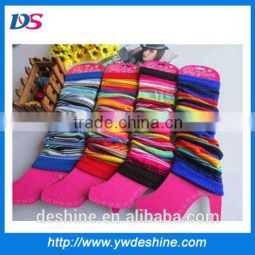 wholesale rainbow colors boot cuffs ST180