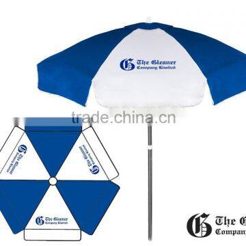 2.4m beach umbrella wind resist