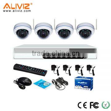 Motion Detection H.264 4ch NVR Kit WIFI Network Digital Video Recorder system