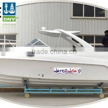 WATERWISH QD 27 cabin fiberglass cabin boat for sale