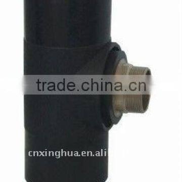 HDPE fittings male female tee