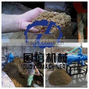 Cow dung dewater machine