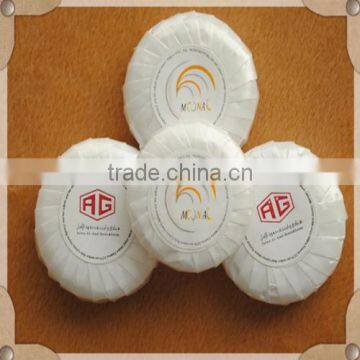 Hot sale good quality good small hotel bar soap in wrap