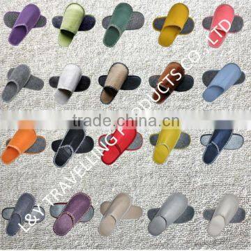 Colorful house use,indoor use,hotel use felt slippers                        
                                                Quality Choice