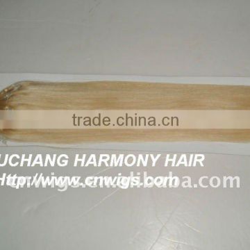 BLONDE micro ring hair extentions