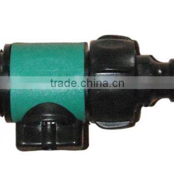 plastic water flow control valve for garden hose water flow switch