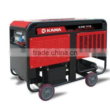 KAMA 18.75kva Single phase small diesel generator Open-frame type