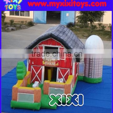 XIXI kids inflatable jumping house with garden                        
                                                                                Supplier's Choice