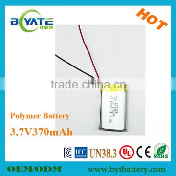 OEM/ODM manufacturer 3.7v 30mAh lithium battery 350723