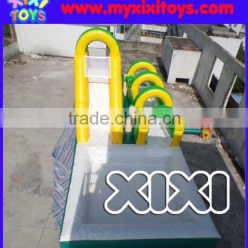 commercial inflatable water slip n slide with inflatable water slide