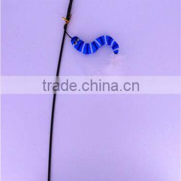 Bug Shape Nature Cat Swing Toys With Sticker Toy Wholesale Cat Toys