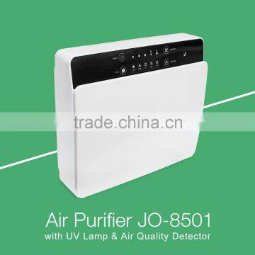 Portable Desk Air Purifier with UV-C Lamp for Small Room