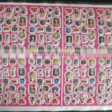 custom 3D embossed poster printing
