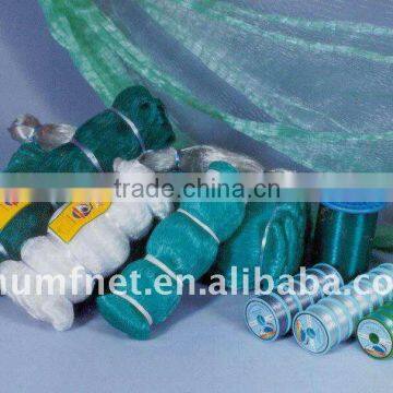 Nylon monofilament fishing net.