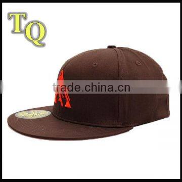 100% cotton Flexfit hats one front logo American hot sale 6-panel caps